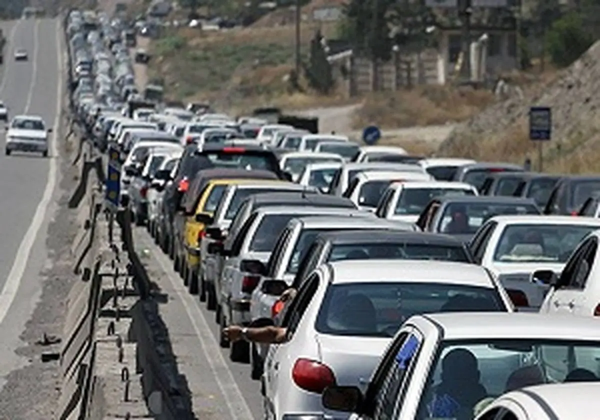 وضعیت ترافیک در آزادراه کرج-تهران