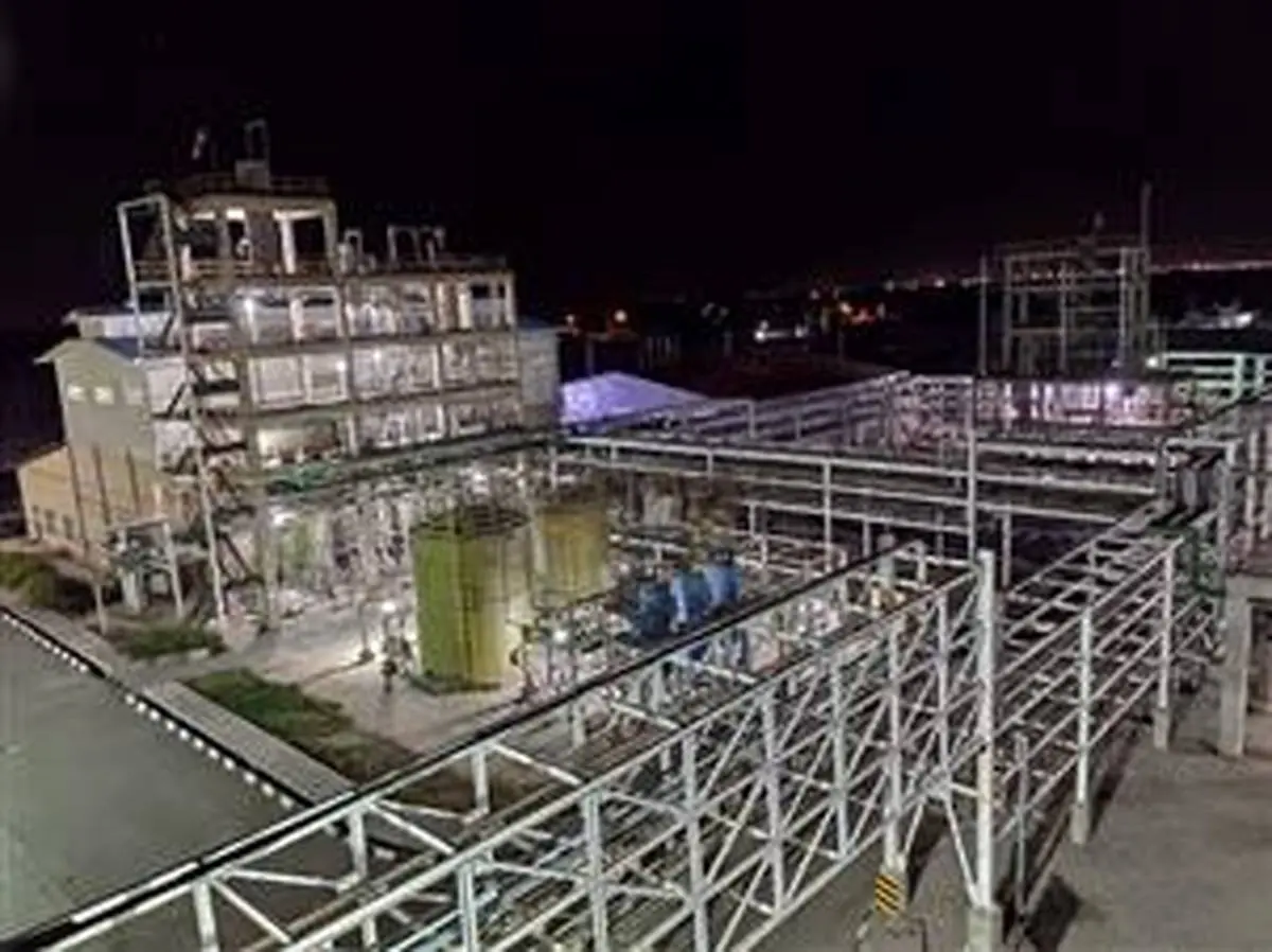 افتتاح طرح پارس کیمیا کلر خوزستان با تسهیلات بانک صنعت و معدن