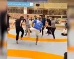 ببینید | رقص مازنی دوستان حسن یزدانی در کمپ تیم ملی کشتی | جشن تحویل سال با رقص تیم ملی کشتی آزاد غوغا کرد 