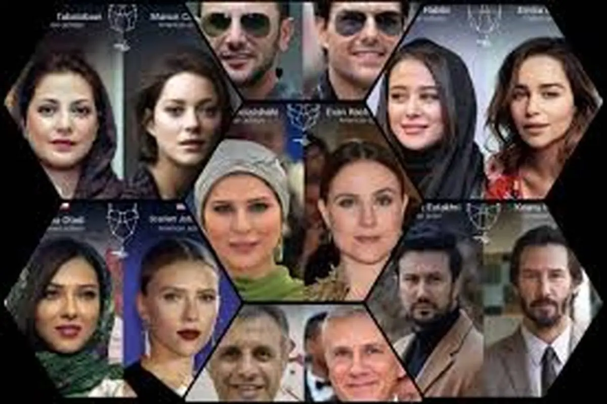 شباهت عجیب بازیگران ایرانی با ستاره های دنیای هالیوود + تصاویر