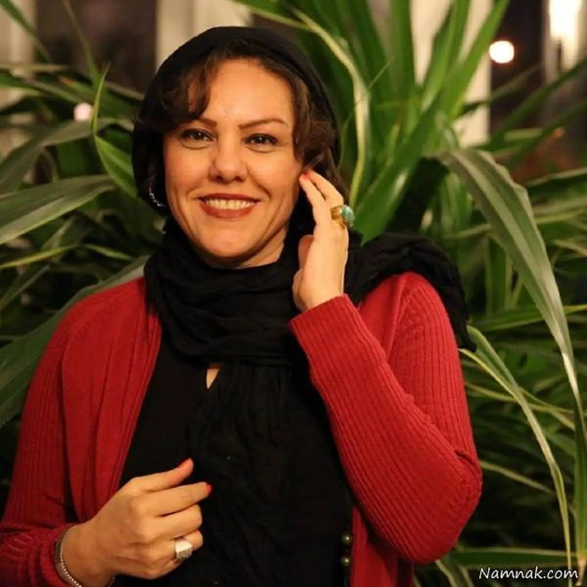 چهره متفاوت خانم بازیگر در جشن حافظ + عکس