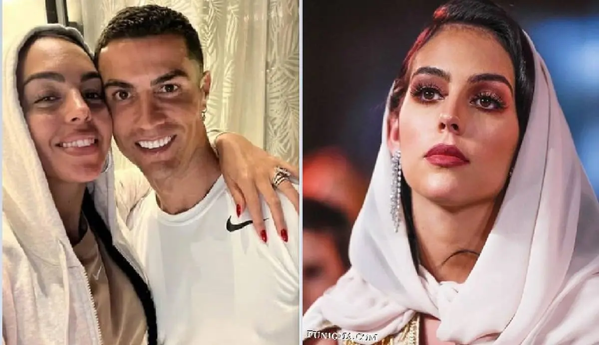 نامزد رونالدو در عربستان مدل حجاب شد؟  | رونالدو و نامزدش در عربستان پول پارو می‌کنند