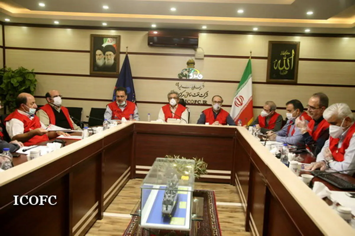 نشست کمیته مدیریت شرایط اضطراری شرکت ملی نفت ایران