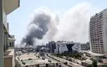 آتش سوزی گسترده در منطقه آزاد انزلی + فیلم توضیحات سخنگوی منطقه آزاد انزلی