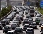 ترافیک نیمه‌ سنگین در آزادراه کرج - تهران