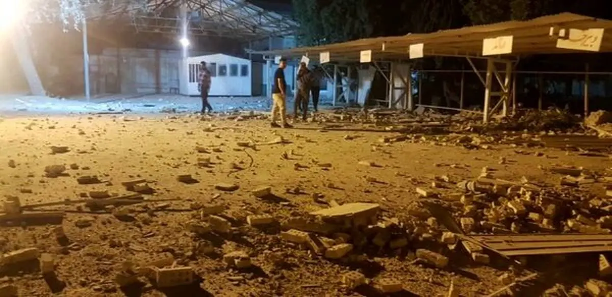 اتفاق تلخی دیگر در اهواز | ساختمان بنیاد نخبگان خوزستان فروریخت
