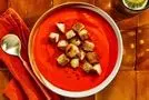 برای دوران سرما خوردگی یک سوپ معرکه درست کن / طرز تهیه سوپ گوجه فرنگی خوشمزه