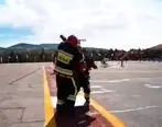 مس شهر بابک عنوان قهرمانی دومین المپیاد آتش نشانان صنعت مس را کسب کرد