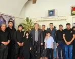 رئیس هییت‌مدیره چادرملو در مراسم بزرگداشت شهید حسین کمالی حضور یافت