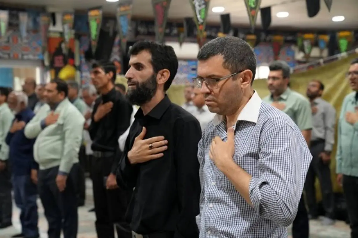 برگزاری آیین‌ های ماه محرم در فولاد هرمزگان
