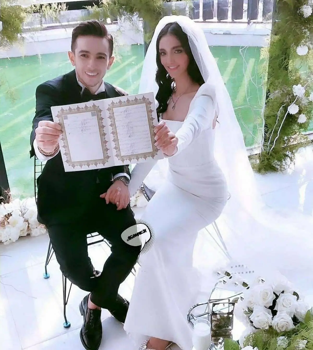 فرشاد احمدزاده فوتبالیست مشهور ازدواج کرد + عکس همسرش