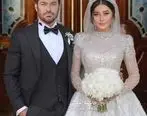 حلقه لاکچری و تمام نگین همسر محمدرضا گلزار | گلزار برای مراسم عروسی اش سنگ تمام گذاشت