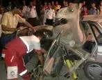 تصادف جنجالی دو خودرو با دو شتر |  عکس دیده نشده از این حوادث 