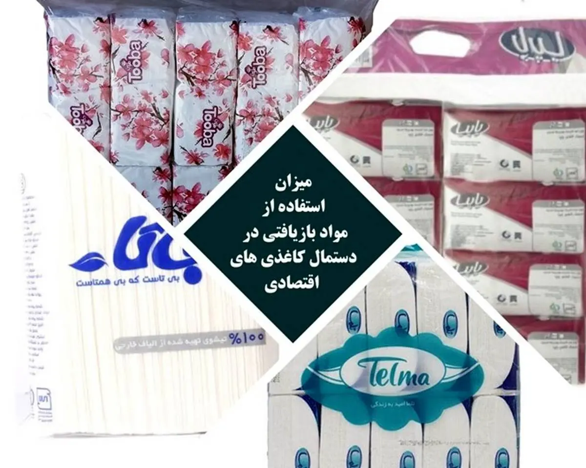 بررسی مواد بازیافتی در دستمال کاغذی اقتصادی؛ چرا ارزان تر است؟