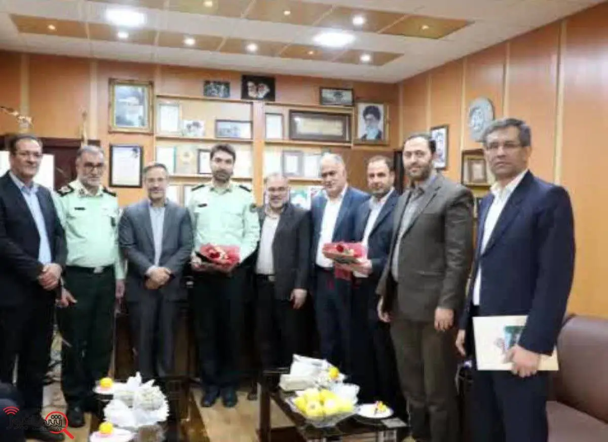 دیدار سرپرست آموزش و پرورش استان همدان با فرماندهی انتظامی استان همدان