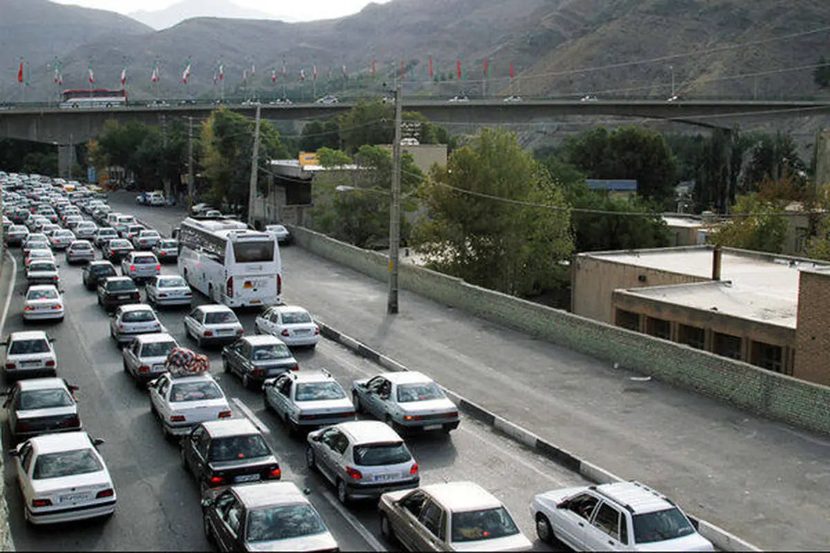 مسافران به شمال سفر نکنند | ترافیک سنگین در مسیر شمال 