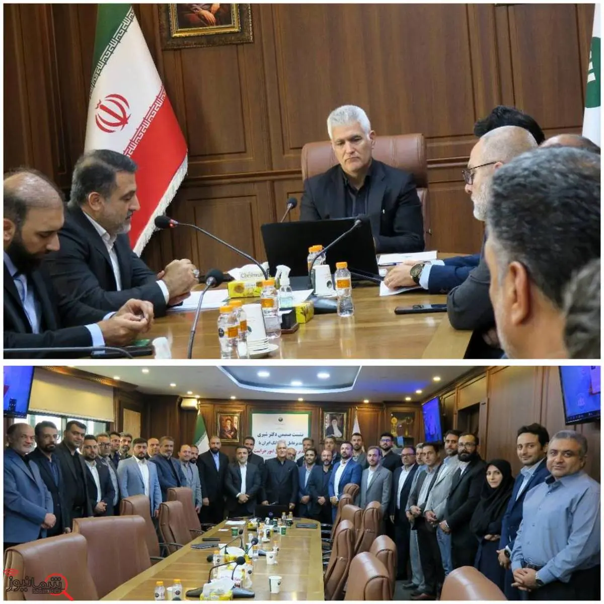 نشست صمیمی دکتر بهزاد شیری مدیرعامل با مدیر امور و کارکنان حراست پست بانک ایران برگزار شد