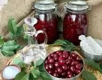 طرز تهیه ترشی گیلاس خانگی