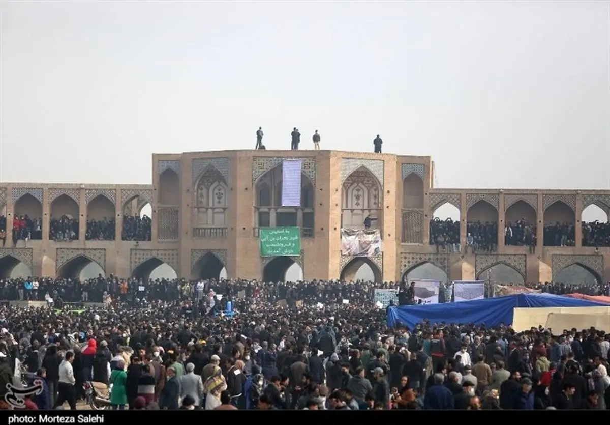 امروز در اصفهان چه خبر بود + فیلم اعتراض اصفهانی ها