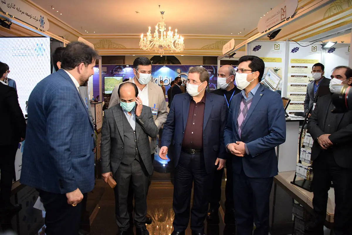 بازدید مدیرعامل بانک صنعت و معدن از ششمین نمایشگاه تراکنش ایران 