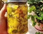 طرز تهیه ترشی گوجه کال خوشمزه و مجلسی 