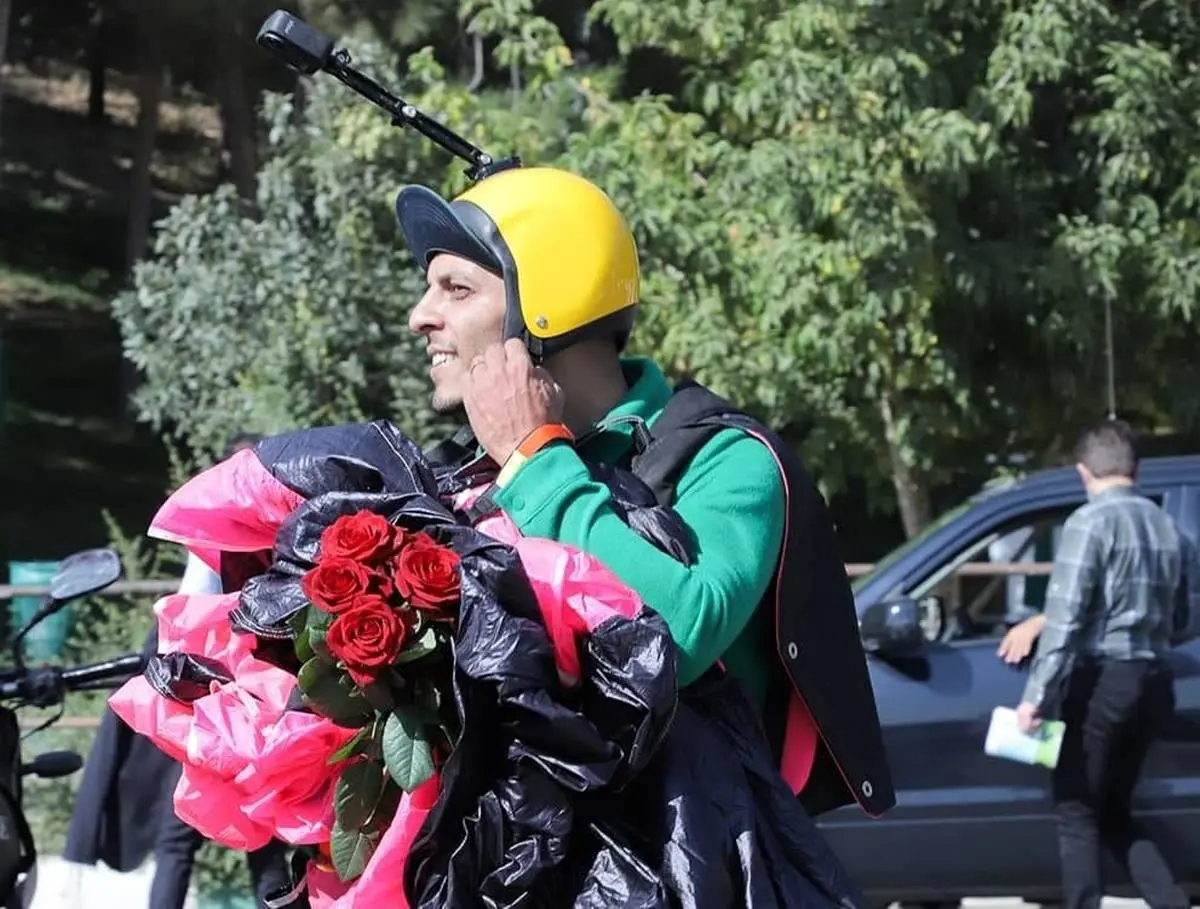 مراسم تشییع محمد بزرگی چتربازی که در سالگرد پلاسکو درگذشت + عکس