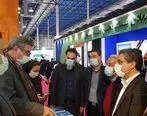 بازدید معاون وزیر صمت از غرفه شرکت معدنی و صنعتی چادرملو در نمایشگاه مشهد