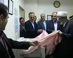 تجهیز بیمارستان شهدای زیرآب با کمک بانک ملی ایران