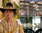 پادشاه تایلند به همراه ۲۰ زن در یک هتل لوکس قرنطینه شد + عکس