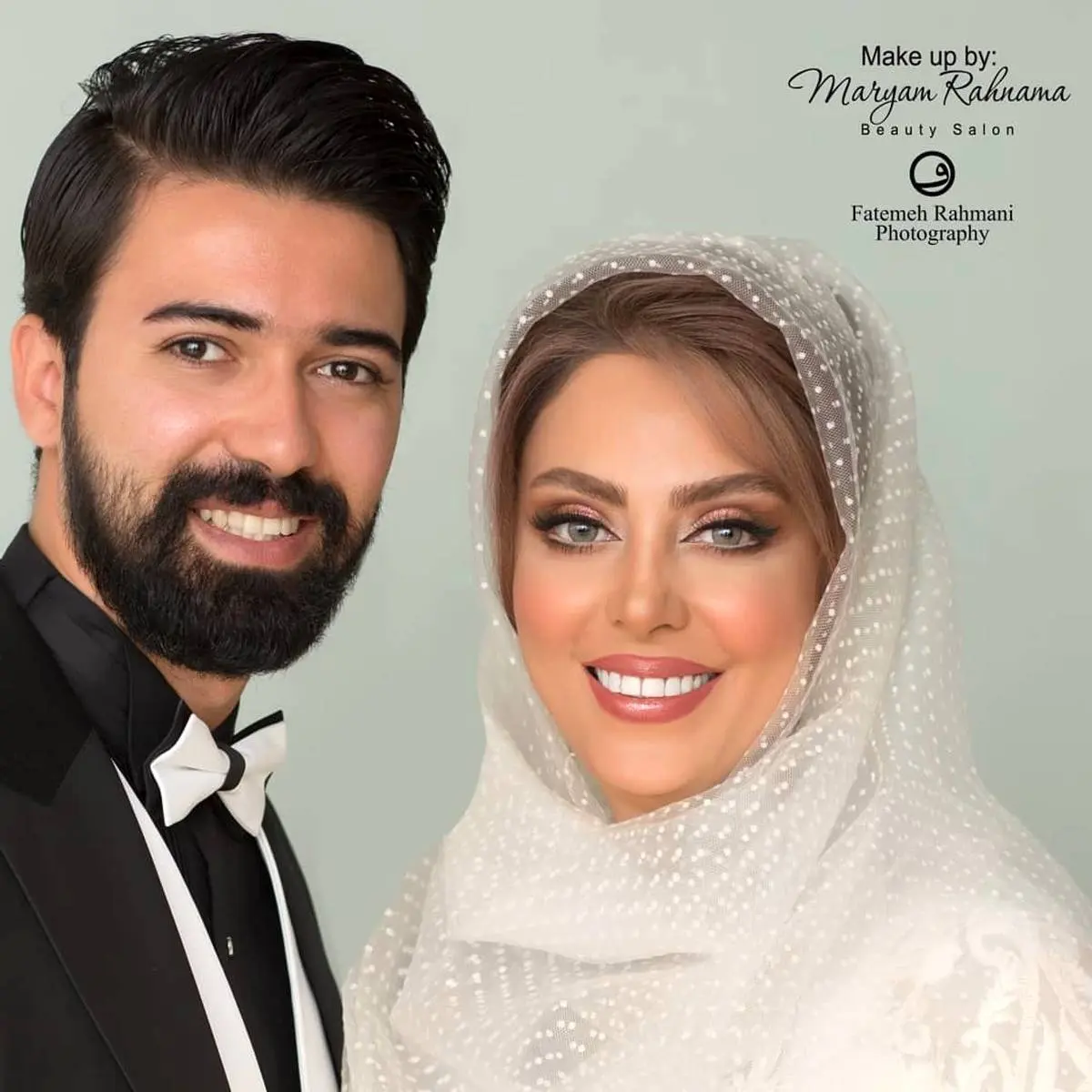 بازیگر مشهور سریال گاندو عروسی کرد | عکسهای نیلوفر شهیدی و همسرش