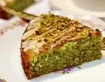 طرز تهیه چیز کیک پسته / درست کردن یک کیک شیک و خوشمزه 