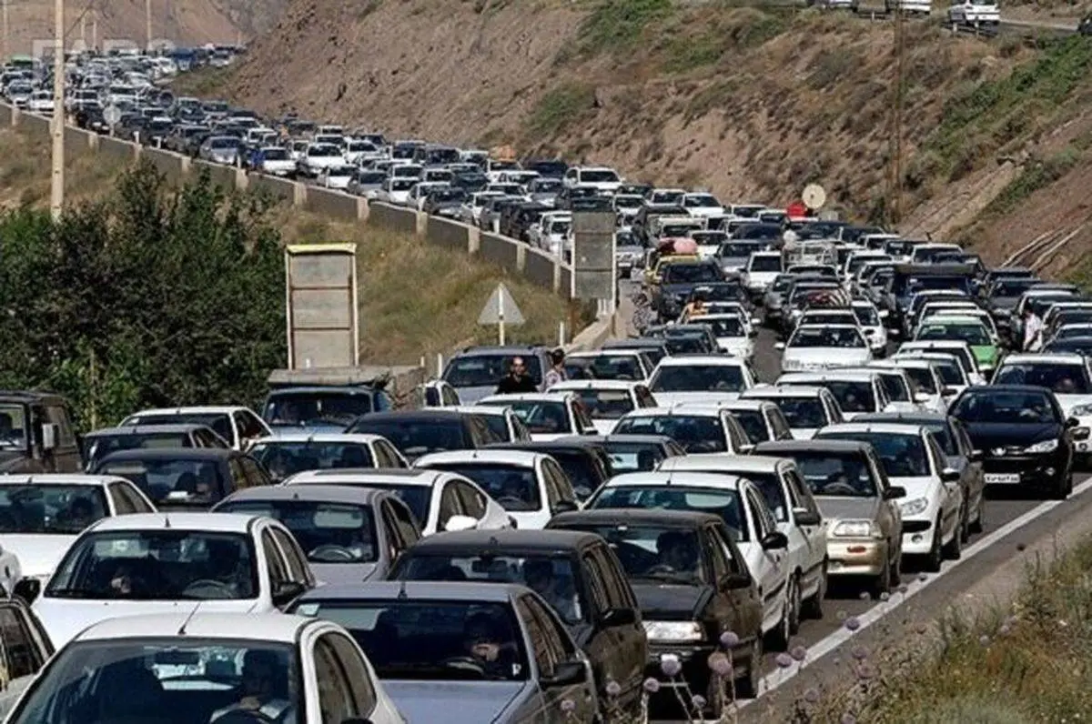 ترافیک سنگین در جاده شمالی کشور | وضعیت ترافیکی کشور