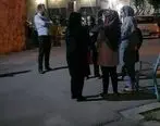 خروج مردم تهران از خانه‌ها در پی بروز زلزله + تصاویر