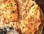 طرز تهیه اسکالوپ مرغ ایتالیایی خوشمزه / درست کردن یک غذای خوشمزه و عالی ایتالیایی