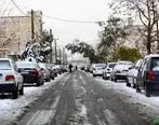 بارش برف در پایتخت آغاز شد