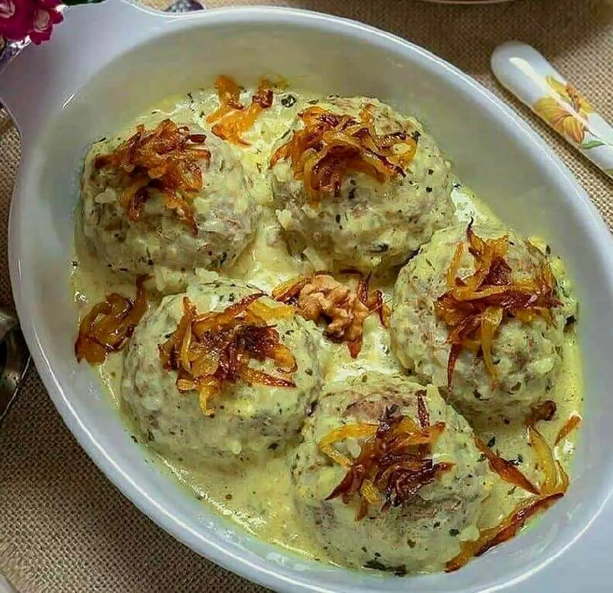 طرز تهیه کوفته کشک اصفهانی / درست کردن یک کوفته کشکی خوشمزه و عالی 