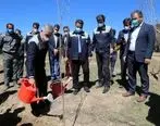 آیین کاشت نهال به مناسبت روز درختکاری در ذوب آهن اصفهان