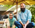 علی اوجی وبه همراه همسرش نرگس محمدی در شیراز +فیلم