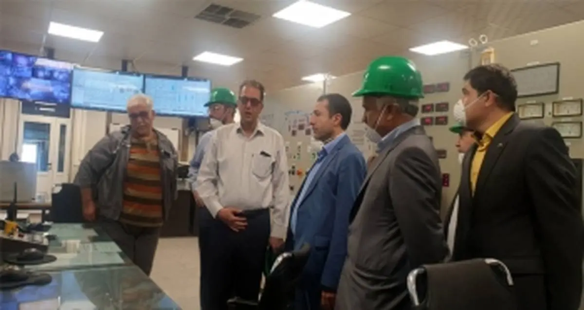 بازدید مدیرعامل و اعضای کمیته اعتباری بانک توسعه صادرات از کارخانه فروسیلیس ایران