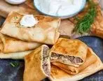 طرز تهیه کرپ پیتزا ساده و خوشمزه / طرز درست کردن یک کرپ پیتزا خوشمزه 