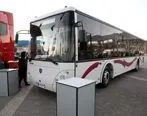 حضور اتوبوس آتروس ایران‌خودرو دیزل با تزیینات داخلی و امکانات رفاهی جدید در نمایشگاه خودرو مشهد