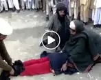 فیلم +18 از لحظه شکنجه زن بی گناه توسط طالبان | فیلم شکنجه طالبان