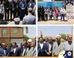 آئین کلنگ‌زنی مدرسه «شهدای بانک سپه» در روستای پرسبانج استان قزوین
