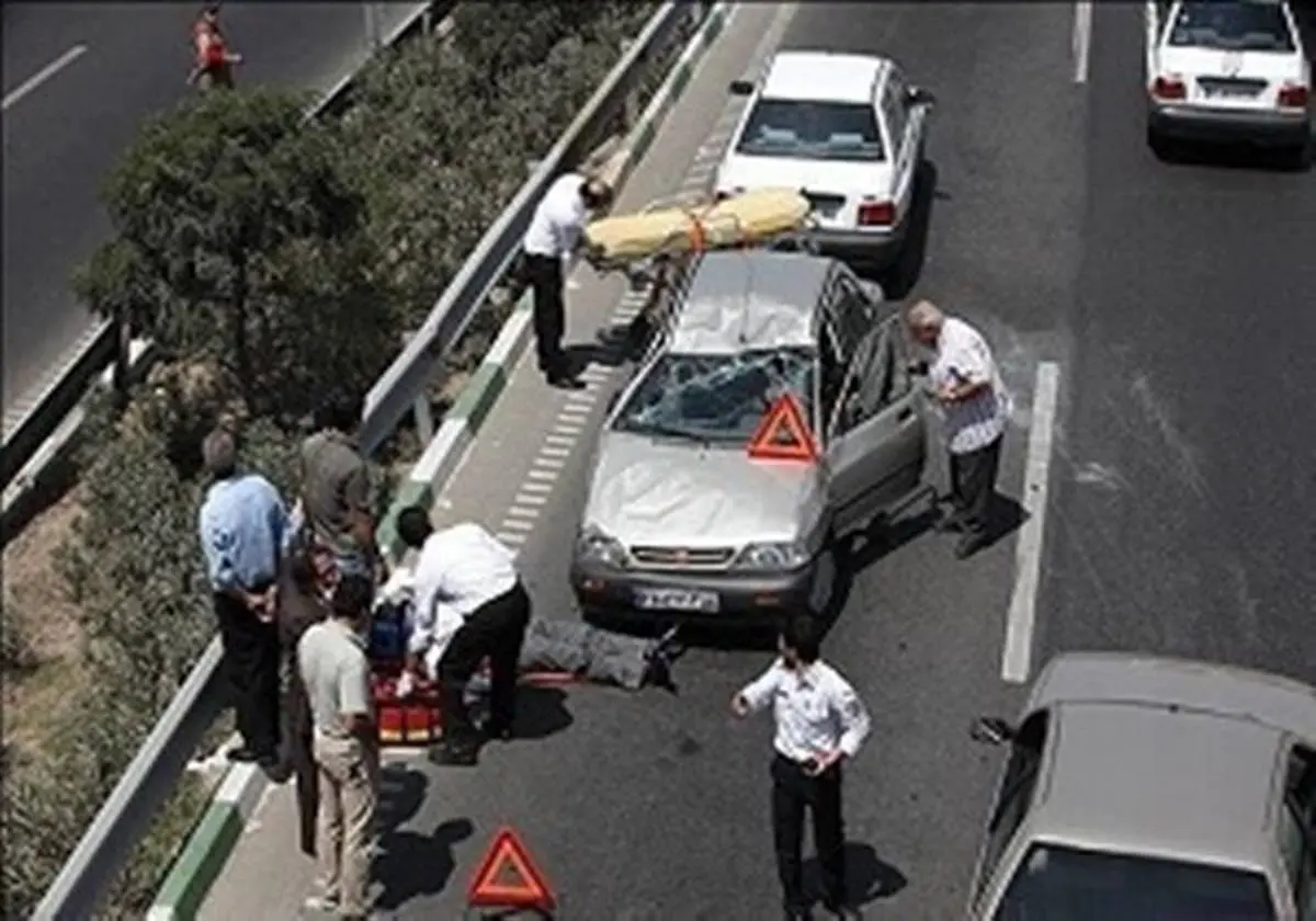 تصادف مرگبار در تهران