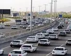ترافیک سنگین در آزاد راه تهران- قزوین