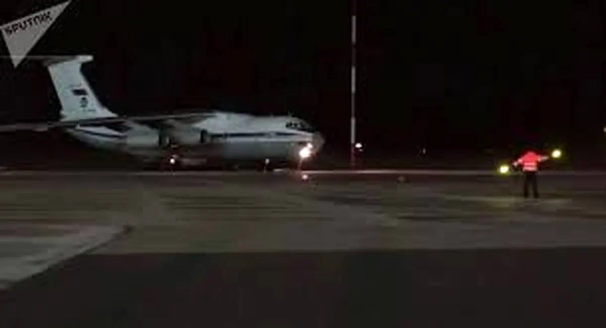 هواپیمای روسی حامل کالای پزشکی در راه آمریکا
