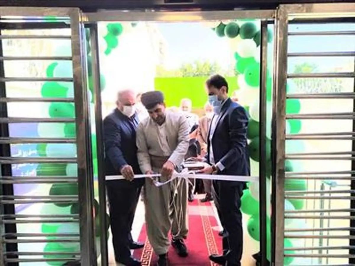 افتتاح ساختمان جدید شعبه سقز بانک مهر