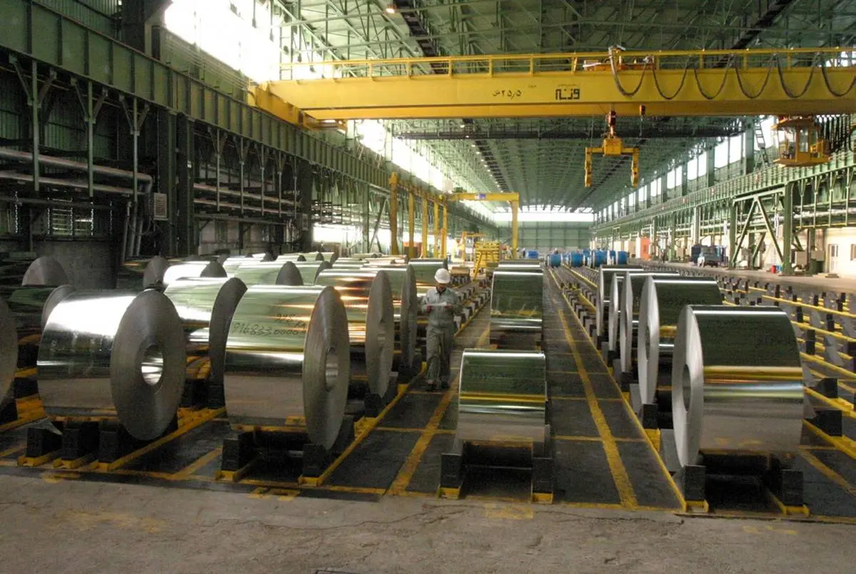 رشد 7 درصدی تولید محصولات سیکل سرد فولاد مبارکه
