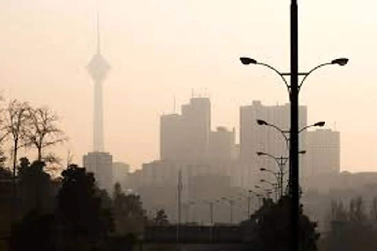 کیفیت هوای تهران در وضعیت نامطلوب