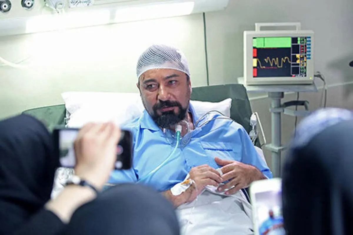 امیر حسین صدیق در بیمارستان بستری شد 